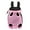Pink, variant on XBASW Pet Dog Carrier Backpack Cats Shoulder Chest Bag Legs out Front Pet Carrier Backpack for Small Dog Cats