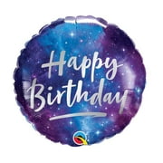 18" Happy Birthday Galaxy Foil Birthday (1 count)