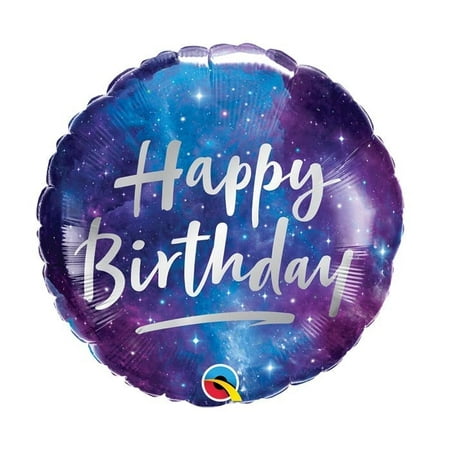 18" Happy Birthday Galaxy Foil Birthday (1 count)