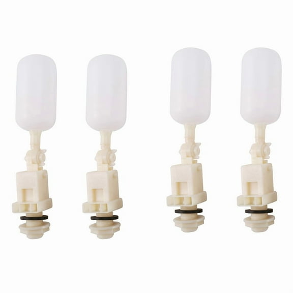 4 Pack Float Valve for Plastic Automatic Waterer Bowl Horse Cattle Goat Sheep Pig Dog Water Trough Farm Supplies