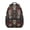 Skull and Bow, variant on Sun and Planet Gothic Pattern Backpack for School, Cute School Bag with Adjustable Shoulder Straps and Padded Back, 15.3"x11"x6.7"