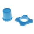 thumbnail image 1 of Base de Protección Antideslizante CUTICAT Para Micrófono Inalámbrico Azul Rodillo de soporte deslizante de micrófono, 1 of 8