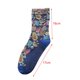 thumbnail image 3 of Calcetines para mujer, estilo étnico, bordados, informales, de poliéster, 3 of 5