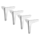 thumbnail image 1 of Patas de metal para sofá seccional Loveseat - Juego de 4 negro/dorado/cromado 13cm, 1 of 9