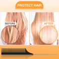 thumbnail image 4 of Peine de cola antiestático PCS, peine de fibra de carbono, peine de peinado, peine de separación, peine de cola de rata, peine de peluquería para mujeres y hombres, 4 of 5