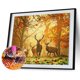 thumbnail image 1 of Kit de pintura de diamantes 5D, cuadro de mosaico con cuentas cuadradas completas para rebaño de ciervos del bosque DIY Likrtyny decoración de arte, 1 of 9