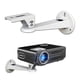 thumbnail image 2 of Mini Projector Wall Mount Universal Metal Projection Rotatable Bracket Holder for YG400 RD805 YG500, 2 of 5
