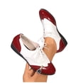 thumbnail image 4 of Wine Womens Comfortable Wedge Heels With Round Toe And Solid Color Versatile For Various Outfits, 4 of 9
