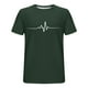 thumbnail image 5 of Eres Más Que una Camisa de Puntuación de Prueba Nueva Moda Casual Hombres Imprimir Camiseta Deportiva Manga Corta Blusas de Cuello Redondo, 5 of 9