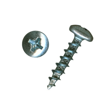 

ROK Hardware #6-13 x 3/4 Deep / Coarse Thread Phillips Pan Head Screws Zinc Plated 500 Pack