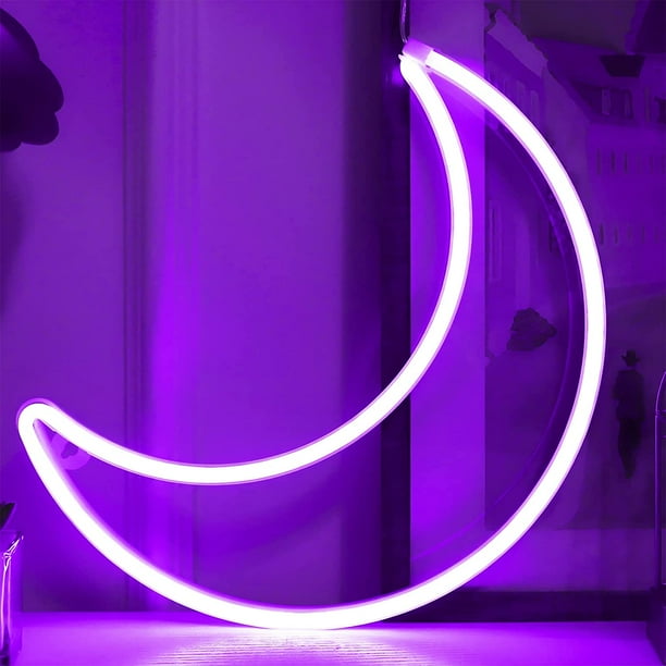 Tips Patent hvad som helst LED Purple Moon Neon Light, Cute Neon Moon Sign,Halloween Room Decor Battery or USB Powered 5V Art LED Decorative Lights Night Lights Indoor for Home, Bedroom, Office,Dorm,Party (Purple Moon) - Walmart.com Tips Patent hvad som helst LED Purple Moon Neon Light, Cute Neon Moon Sign,Halloween Room Decor Battery or USB Powered 5V Art LED Decorative Lights Night Lights Indoor for Home, Bedroom, Office,Dorm,Party (Purple Moon) - Walmart.com