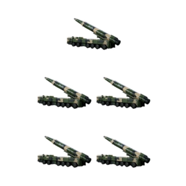 Vogacara Die-Cast Missile Vehicles Model Table Kids Adults Gifts Decoration Type2