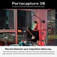 thumbnail image 2 of Grabador de audio portátil Tascam Portacapture X6 32-bit Float, 2 of 8