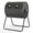 Black, variant on DRATO Compost Bin Outdoor 37.5 Gallon All-Season Dual Chamber Tumbling for Garden, Kitchen, Yard, Outdoor (Gray)