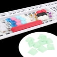 thumbnail image 3 of Juego de 10 piezas de teclas transparentes para bricolaje, juego de teclas PBT de maquinaria totalmente transparente para / interruptores Sunnimix  Teclas de teclado, 3 of 8