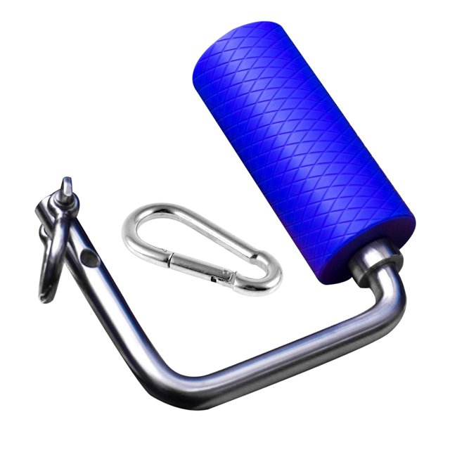 bedienty Arm Wrestling Exercise Handle Professional for 5cm Strength Workout Wrist Finger Diameter Blue 6cm Diameter