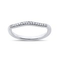 thumbnail image 3 of 1 1/5ct Lab Created Diamond Zoe Engagement Ring Matching Wedding Band White Gold, 3 of 4