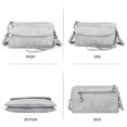 thumbnail image 5 of Women's casual crossbody bag with soft and lightweight PU adjustable shoulder straps, 5 of 5