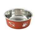 thumbnail image 2 of Pet Enjoy Non-Slip Medium Stainless Steel Food & Water Bowl for Pets, 2 of 8