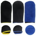thumbnail image 3 of Pawsdot 30 Pairs Gamer Finger Thumb Sleeves Black Yellow Anti Sweat Simple Style, 3 of 7
