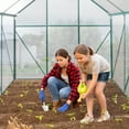 thumbnail image 2 of Ktaxon 6x8ft Hybrid Polycarbonate Greenhouse for Garden Green, 2 of 10