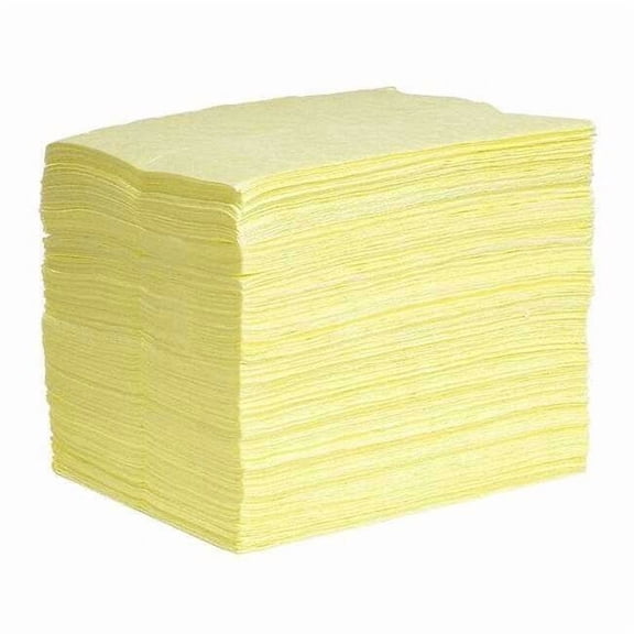 Spilltech Absorbent Pad,Chemical/Hazmat,PK200 YPB200S