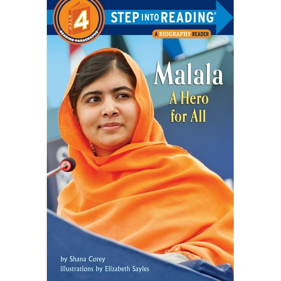 Step Into Reading Malala: A Hero for All, (Paperback)