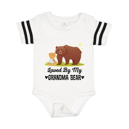 

Inktastic Grandma Bear Loves Me Outfit Gift Baby Boy or Baby Girl Bodysuit