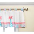 thumbnail image 3 of My Baby Sam CV167 Pixie Rideaux Bébé Cantonnière&44; Aqua, 3 of 3