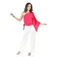 thumbnail image 1 of Blusa asimétrica Roman Fashion Juvenil 32745 Fiusha fucsia G, 1 of 6