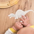 thumbnail image 4 of Recuerdos de fiesta de dinosaurios DIY, juguetes para niños pintados, decoración divertida para el hogar, modelo para decorar para niños pequeños, PVC blanco, 4 piezas, 4 of 6
