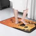 thumbnail image 4 of Happy Halloween Front Door Mat,Durable Absorbent Low-Profile Door Mat 17x31.5 Inch Evil Pumpkin Ghost Floor Mats for Bedroom Living Room, 4 of 4
