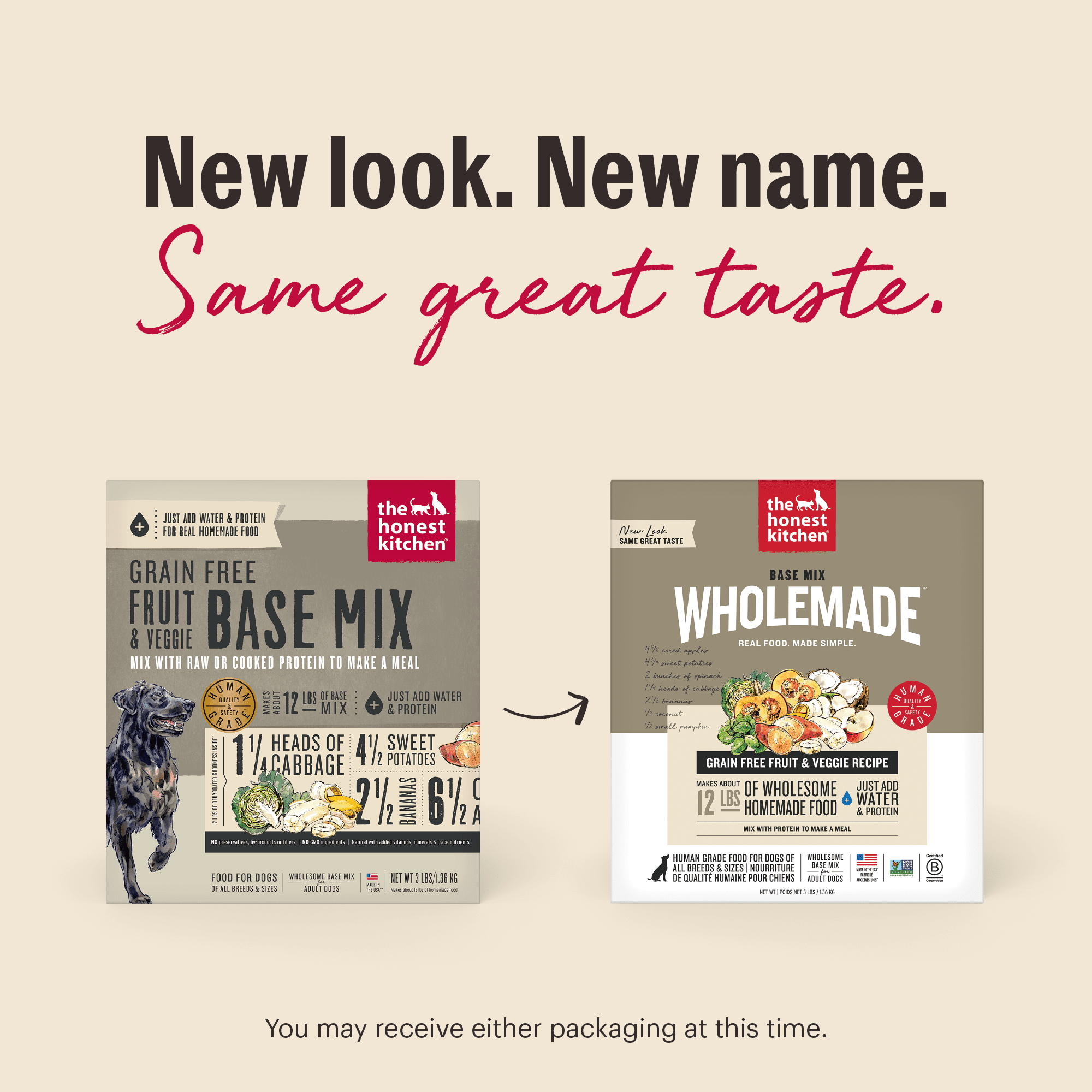 The Honest Kitchen Preference: Dehydrated Grain Free Base Mix Dog Food, Just Add Protein, 7 lbs (Makes 29 lbs of Base Mix)