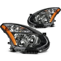 ECCPP Headlight Assembly for Nissan Rogue 2008,for Nissan Rogue 2009,for Nissan Rogue 2010,for Nissan Rogue 2011 Driver and Passenger Side Headlamps