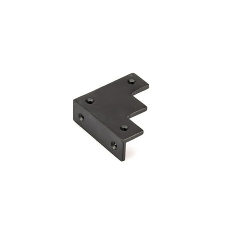 

Richelieu Bp954278 2-15/16 Long Contemporary Corner Bracket For Barn Doors - Black