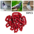 thumbnail image 4 of 150x 2024 Anillos Para Patas De Paloma Bandas Para Patas De Pájaro Codorniz Blanco Amarillo Rojo Sunnimix Anillos de pierna de paloma, 4 of 8