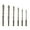 B, variant on New Four Flute Sawtooth Eccentric Drill Bit Set with High Performance and Durable Design for Multiple Materials with Various Sizes