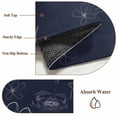 thumbnail image 6 of Large Area Rugs for Living Room Bedroom, Navy Blue 6'x9' Rug Washable Carpet Runner Indoor Outdoor, Spring Flora Non Slip Floor Mats Rug for Kitchen, Playroom, 6 of 8