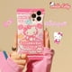 thumbnail image 2 of Funda de silicona con cadena de cordón de Hello Kitty para Iphone, 14, 13, 12, 11 Pro, XS, Max, XR, 14Pro Max, 14plus, 13 Pro Max, bonita funda de regalo, 2 of 3
