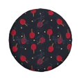 thumbnail image 3 of Spare Tire Cover, Ping Pong Wheel Cover Tire Covers for Trailers Car Truck Camper Universal Tire Covering Fits Diameter 16 inch, 3 of 7
