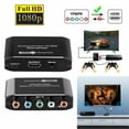 thumbnail image 2 of HEVIRGO 5 RCA Component to HDMI-compatible HDTV Audio Video Output Converter Fiber Coaxial Adapter, 2 of 8