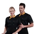 thumbnail image 3 of maskred Soft Texture And Colorfast - Durable Polyester Kitchen Work Apron Suit For Kitchen Working Convenient Breathable Fabric Black M, 3 of 6