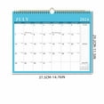 Gallickan 2025 Calendar, Wall Calendar 15"x 12", 365 Day Countdown