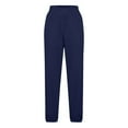 thumbnail image 6 of Busydd Mens Sweatpants with Pockets Casual Solid Color Elastic Waist Joggers for Men Comfy Trendy Elastic Bottom Men's Pants 2XL, 6 of 7