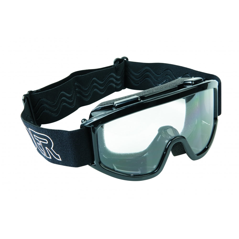 Raider Youth MX/OffRoad Riding Goggles Black