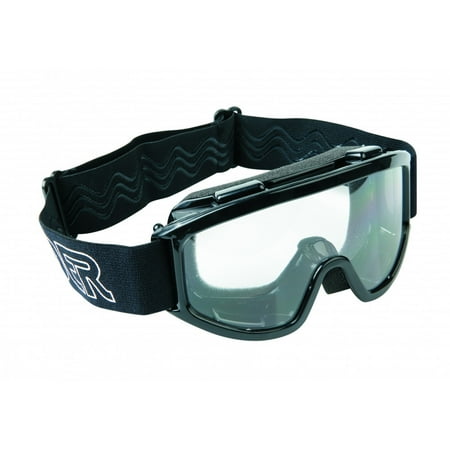 Raider Youth MX/Off-Road Riding Goggles - Black (Best Motorcycle Riding Goggles)