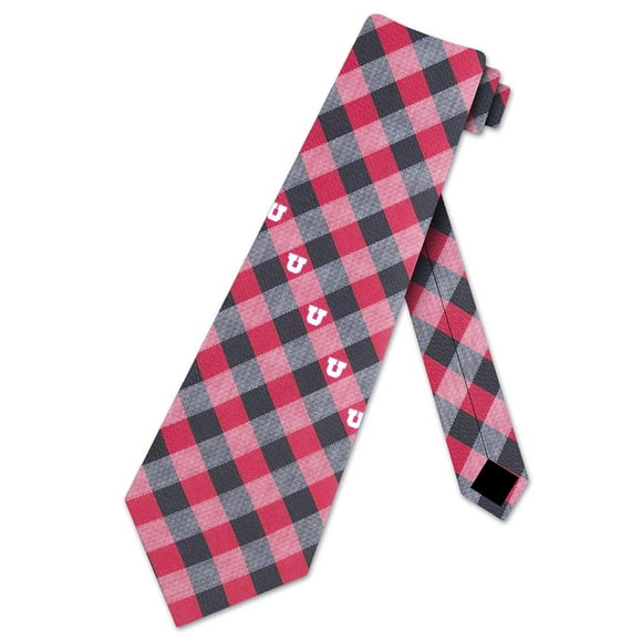 Eagles Wings Utah Ties Mens Utes Neckties (Check Microfiber)