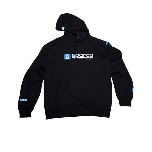 WWW Hooded Sweatshirt, Black - 2XL