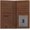 2-Brown New (with gift box), variant on Men's Vintage Genuine Leather Long Wallet for Checkbook Credit Cards