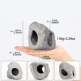 thumbnail image 3 of HLONK Aquarium Hideaway Rock Cave  Add a Natural Touch to Your Fish Tank with Decorative Rocks!, 3 of 6